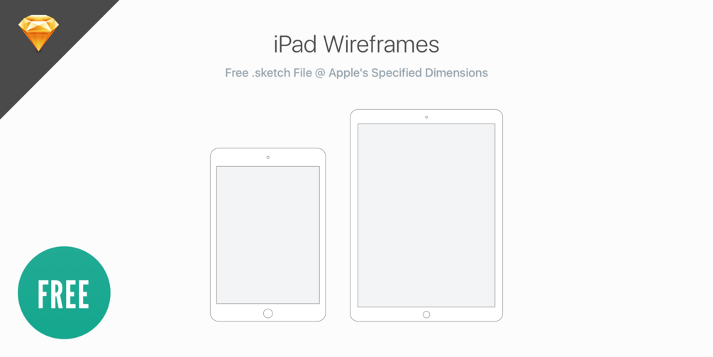 ipad wireframe sketch