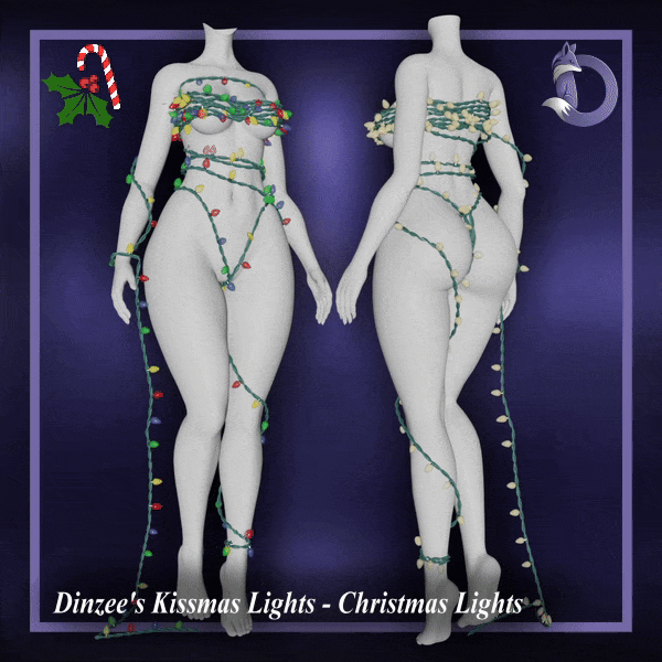 Dinzee's Kissmas Lights - Christmas 2025 (Gumroad)