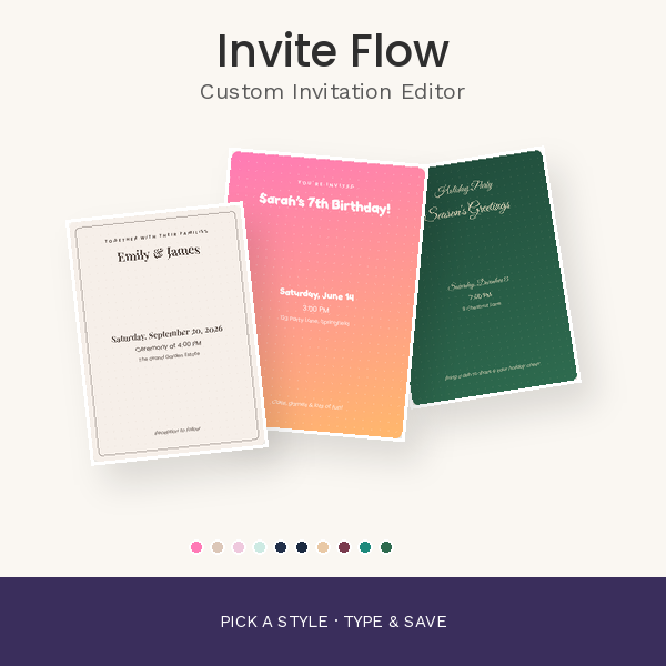 Design Your Own Party Invitation Right in the Browser — cover