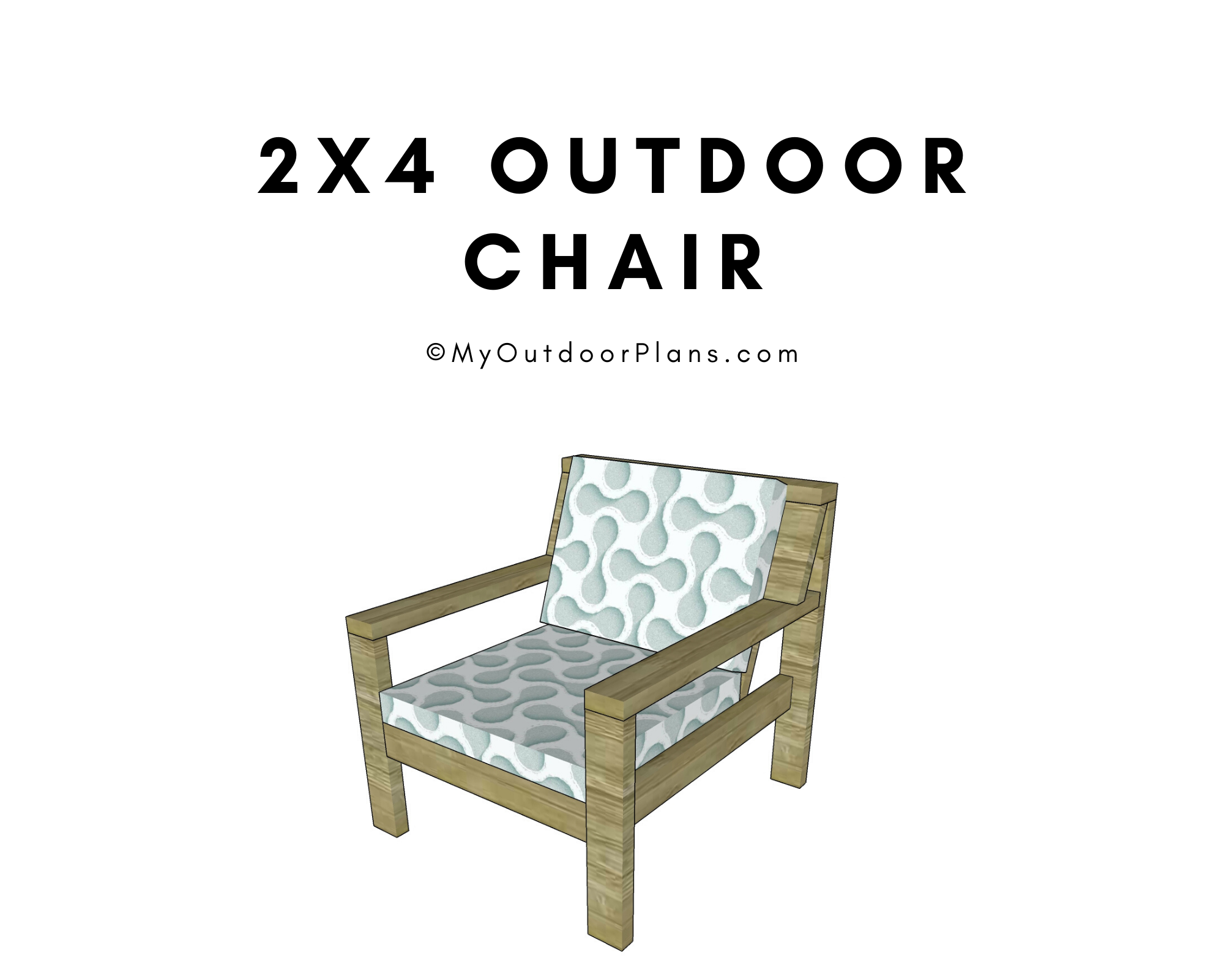 2x4 discount patio chair