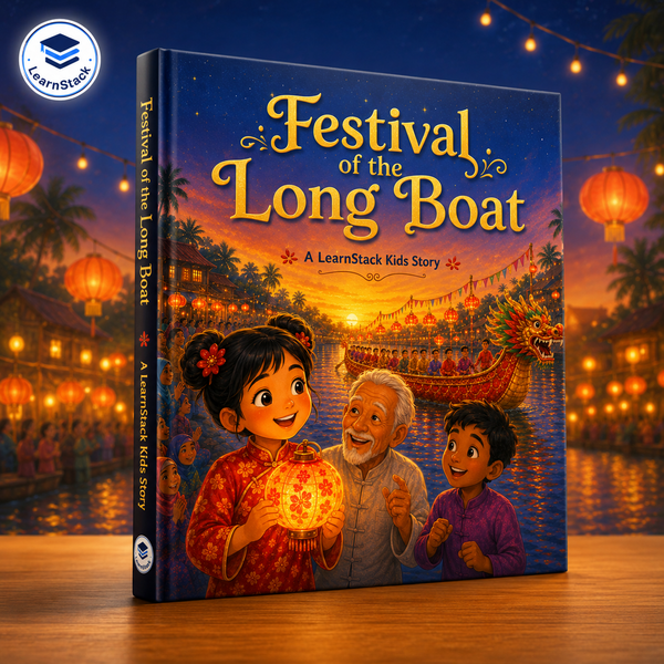Festival of the Long Boat — A LearnStack Kids Story cover by LearnStack