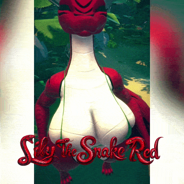 Lily the Snake Red - Texture & Material ''VRCHAT''