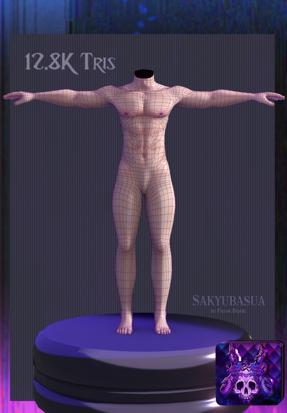 MALE BODY BASE (Sakyubasua collection)