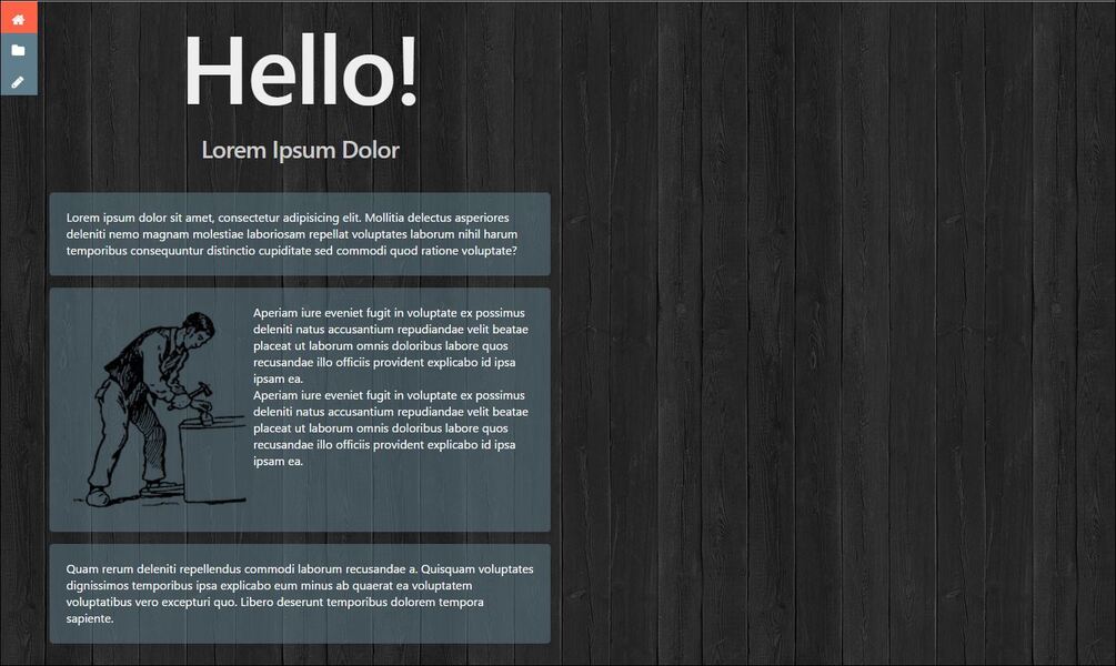 Template html5 gratuit responsive