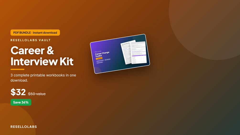 Career & Interview Kit