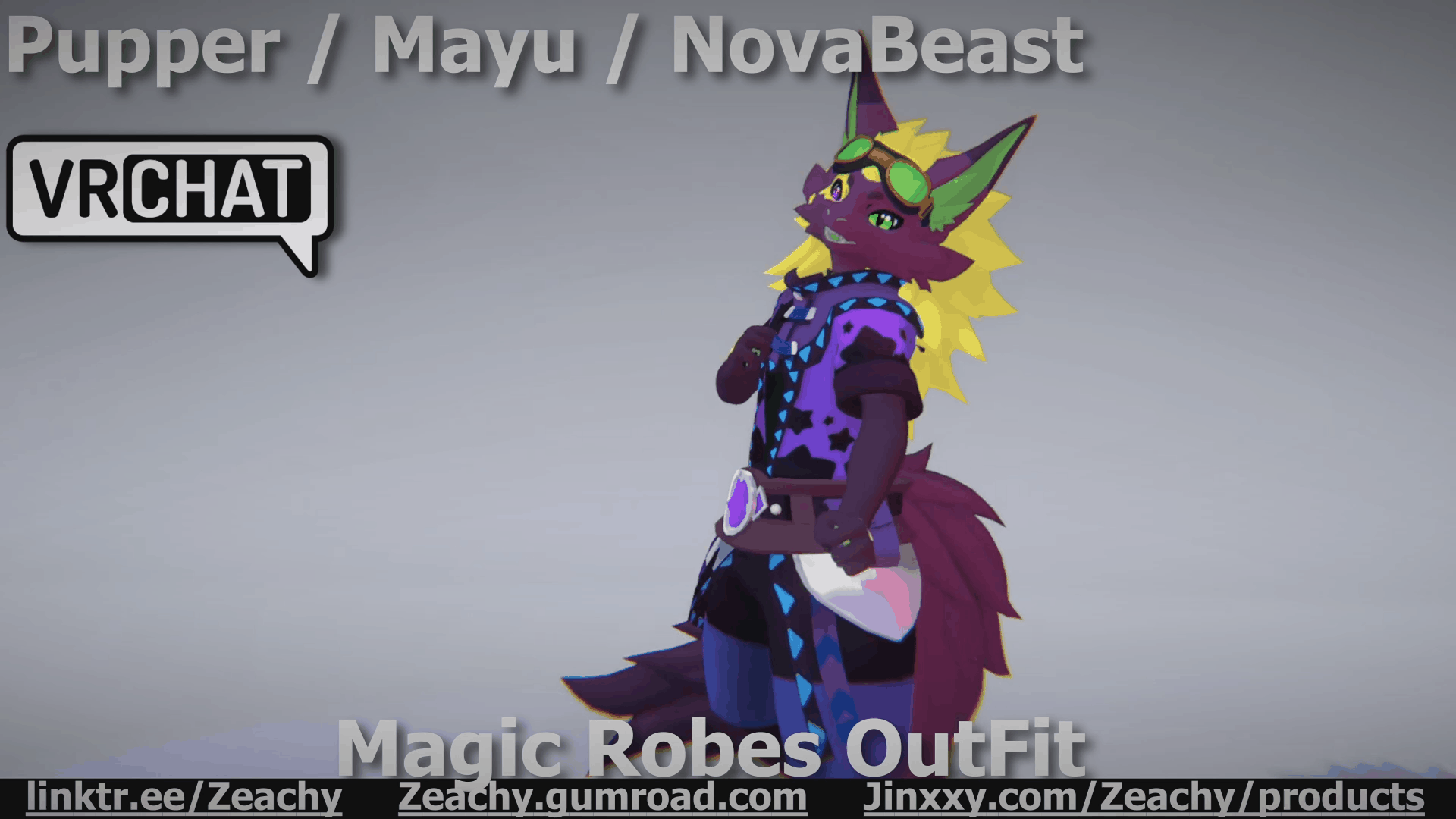 Elemental Magic Robes (Pupper Mayu NovaBeast)