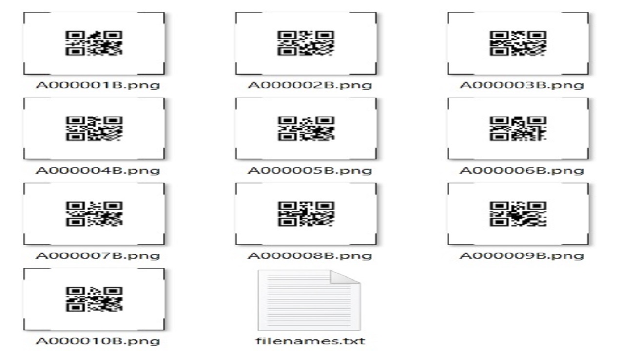 Bulk Barcode Generator + code source