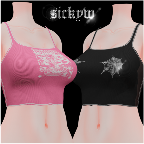✧*..´ tank top (10 textures )