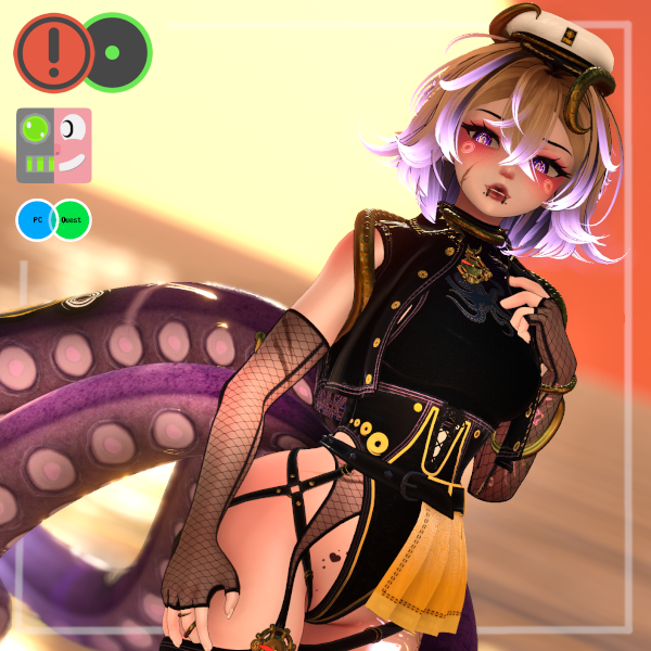 Takoma the Sunset Tide | Female | PC + Quest + Opti | VRCFT & VRCFury