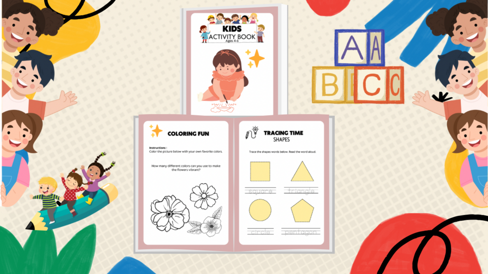 Digital Kids Activity Books