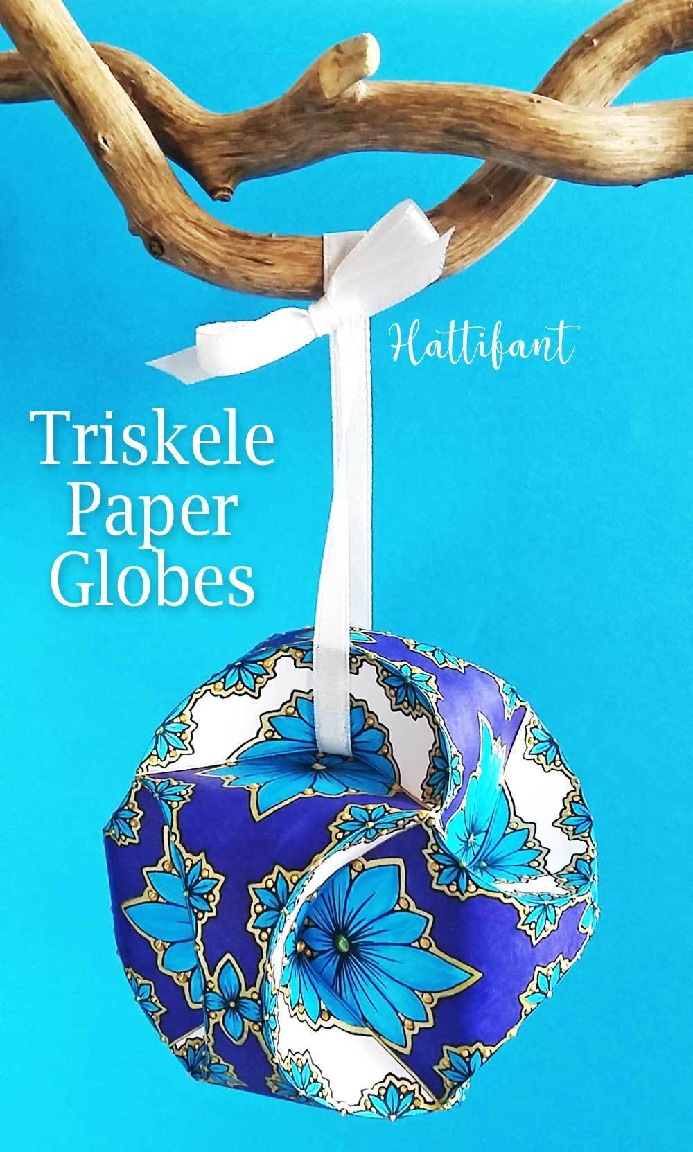 Paper globes deals decorations