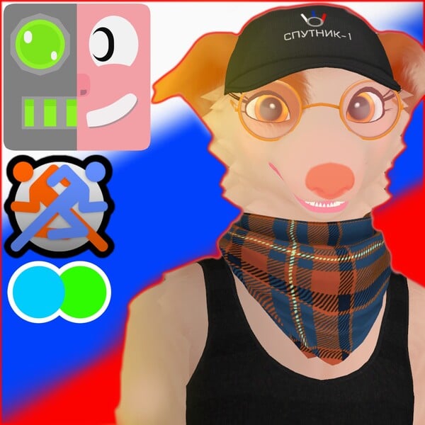 40% OFF🧨IN DESCRIPTION | Русская Борзая Russian Borzoi Furry VRChat Avatar