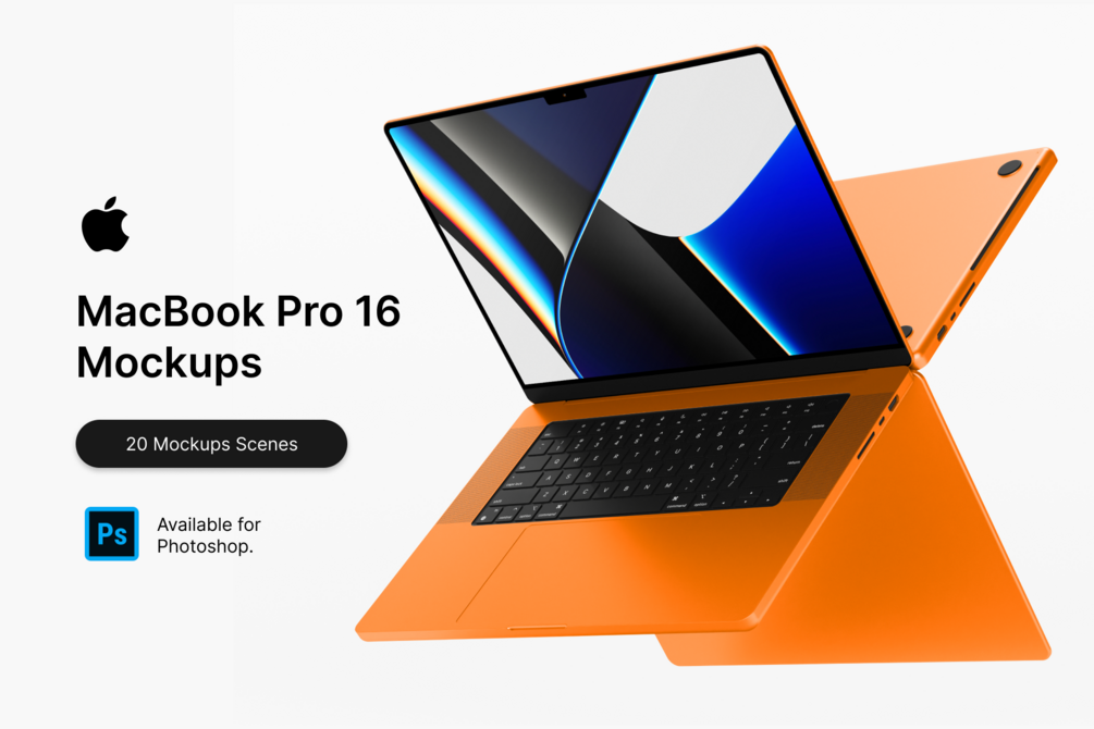 macbook side psd