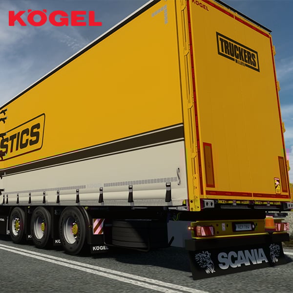 Truckers Malaya | Kögel Cargo Trailer Changeable Color Skin by izuanbakar