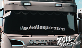Haukeliexpressen Window Sticker by zoilskinworks
