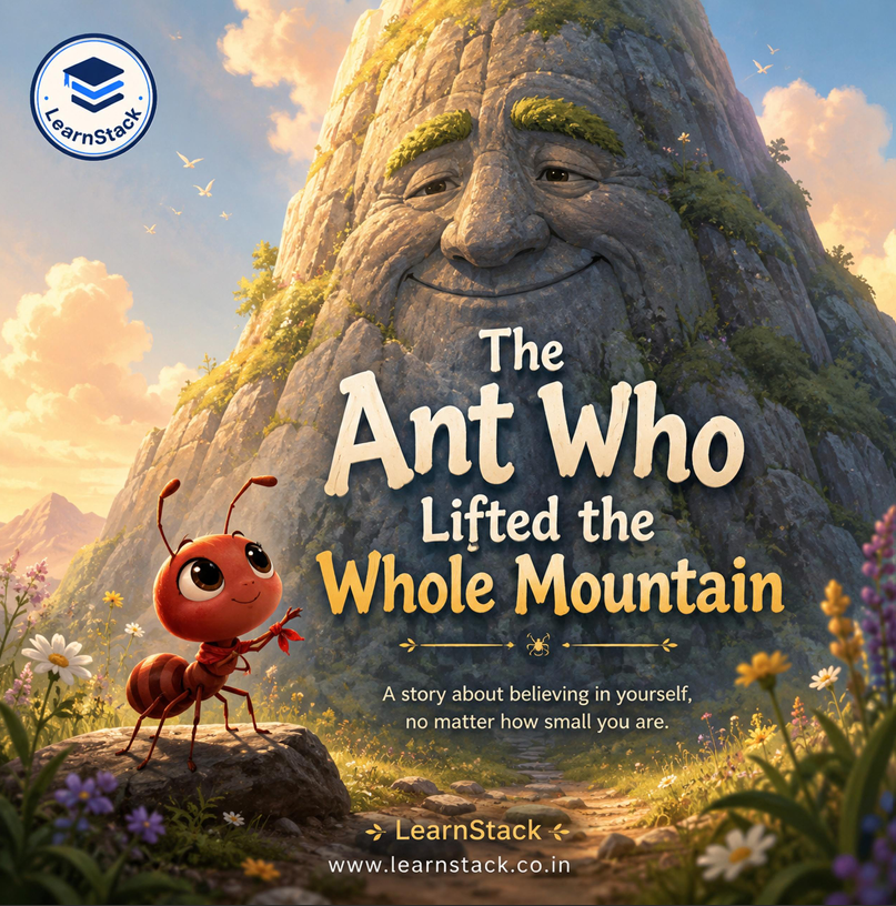 The Ant Who Lifted the Whole Mountain – A Story About Believing in Yourself preview image 2