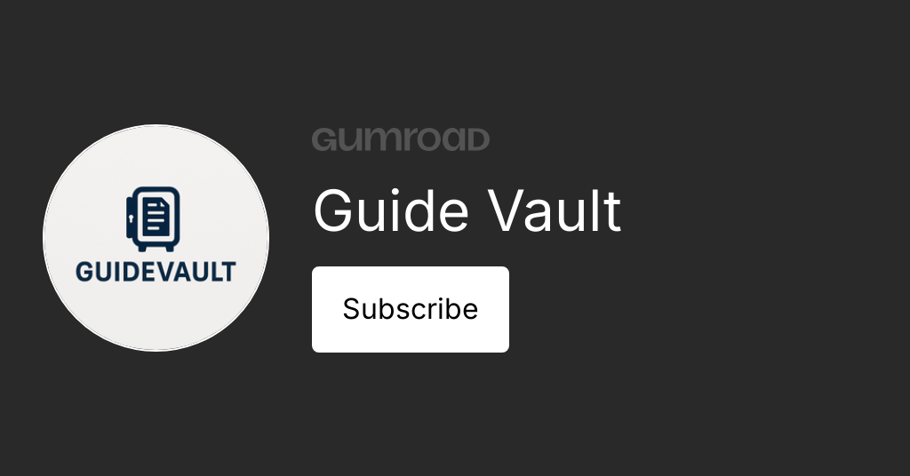 Guide Vault