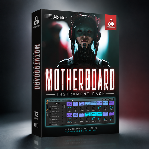 Motherboard Ableton Live 12 Suite Instrument Rack cover