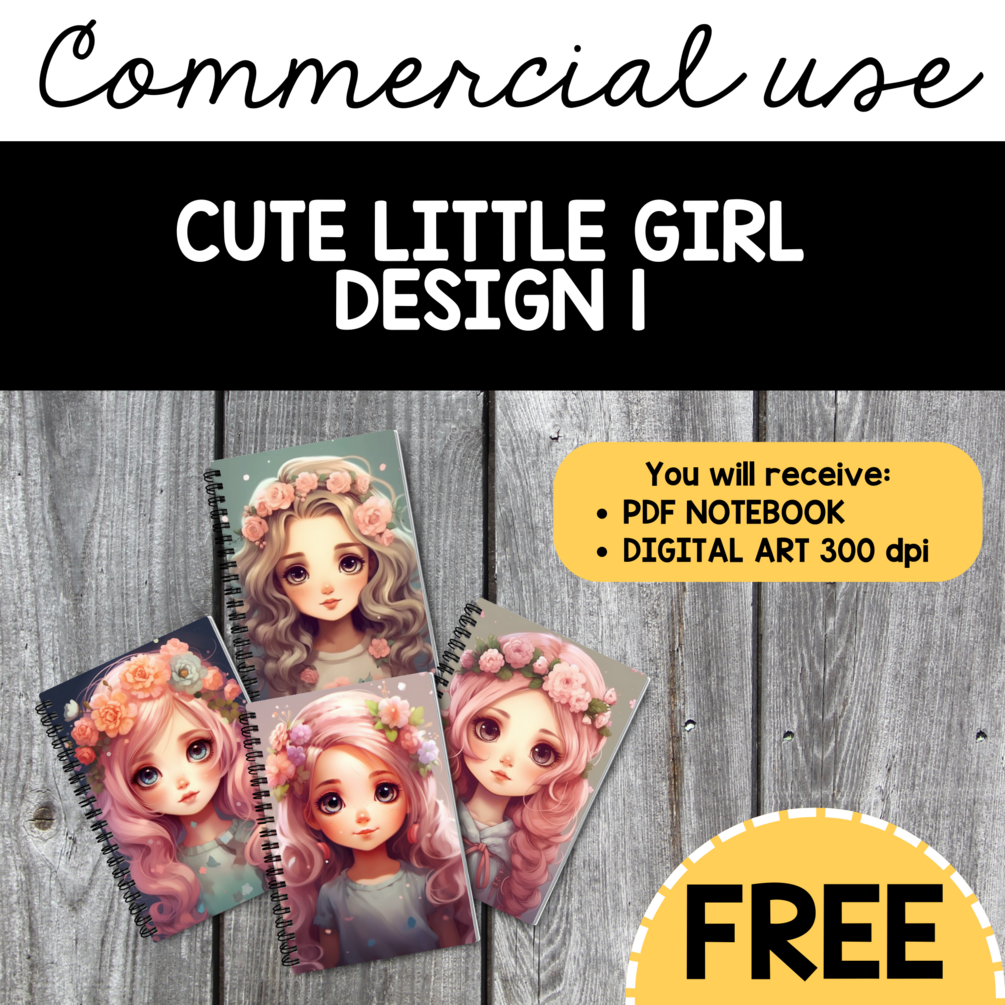 CUTE LITTLE GIRL DESIGN 1