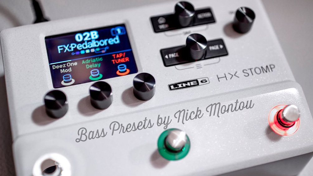 HX Stomp Presets Bundle (Worship Bass) Vol 1