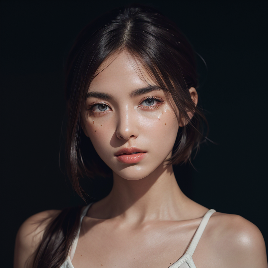 Gorgeous Asian Girl Portrait