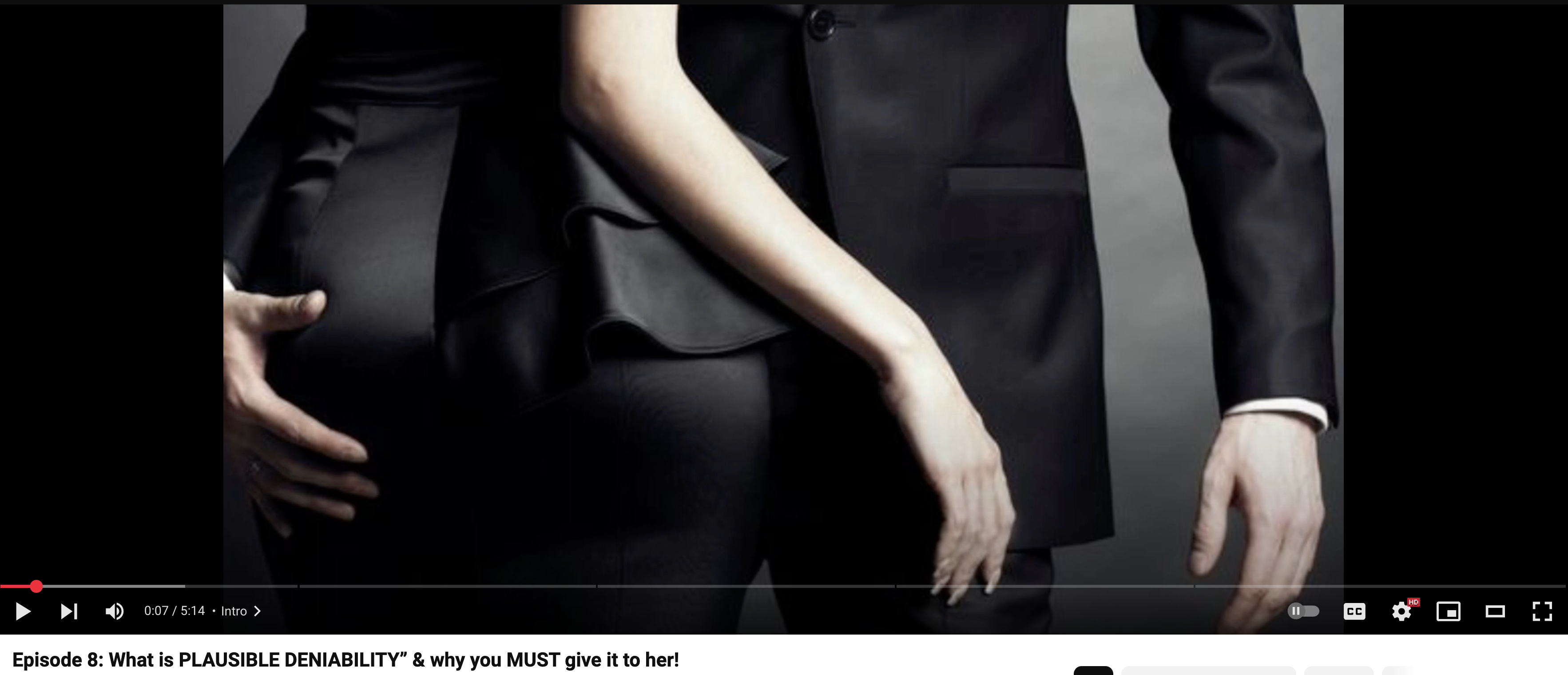 What is PLAUSIBLE DENIABILITY" & why you MUST give it to her ...