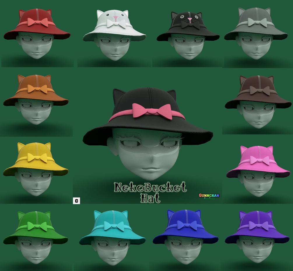 NekoBucket Hat