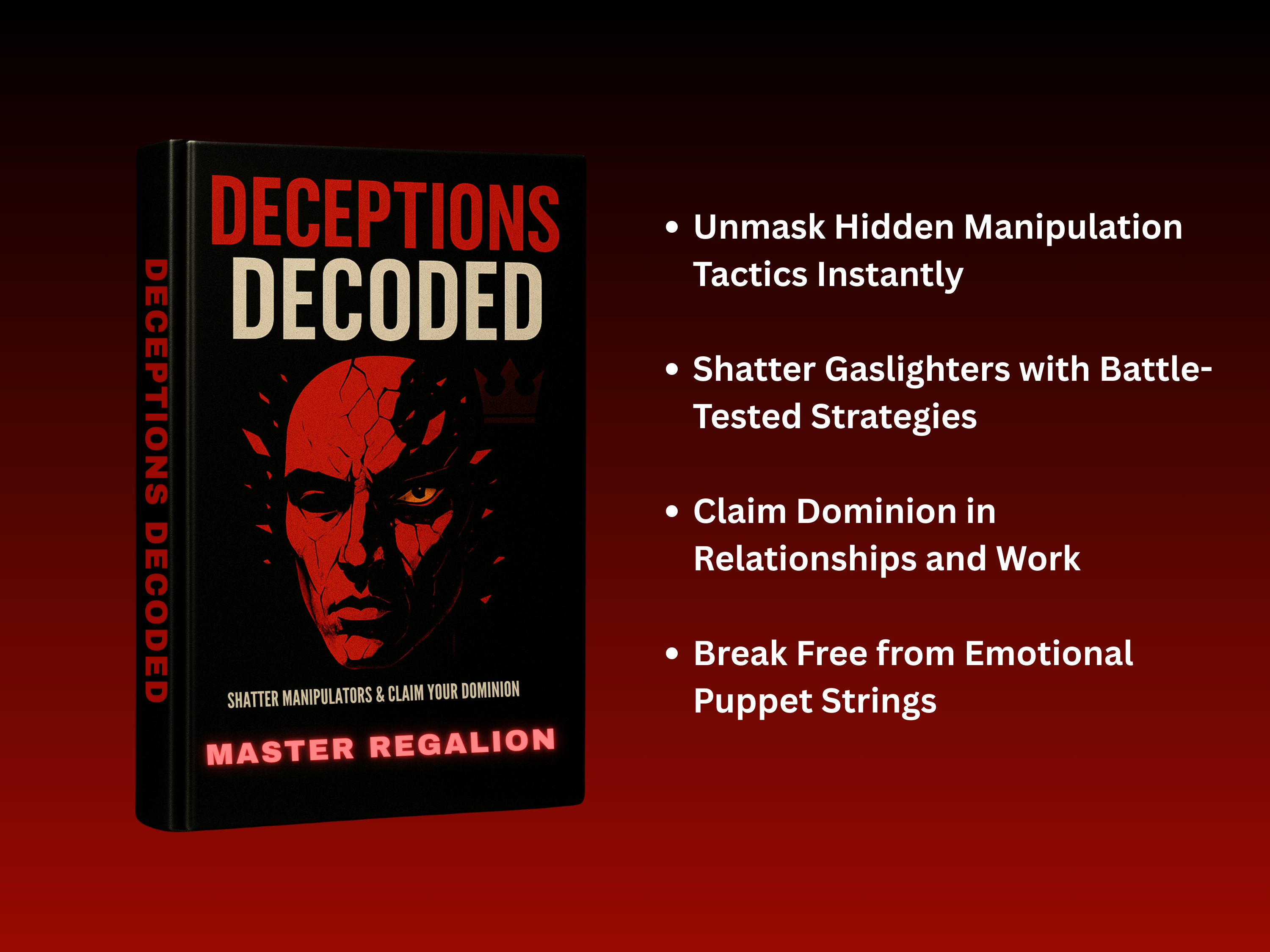store product block Deceptions Decoded: Shatter Manipulators & Claim Your Dominion poster