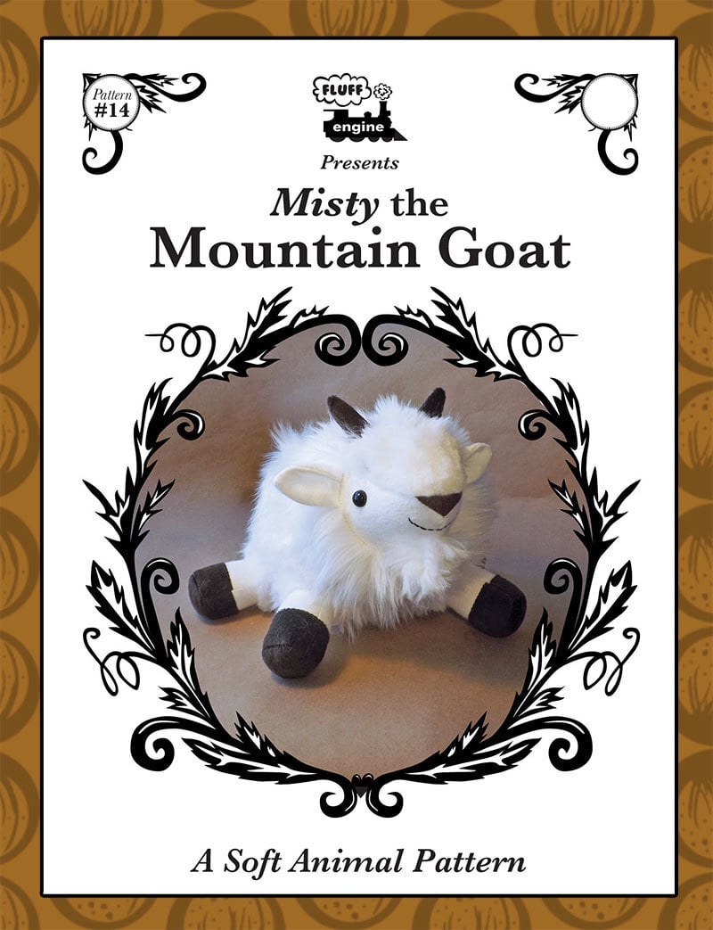 Goat stuffed best sale animal pattern