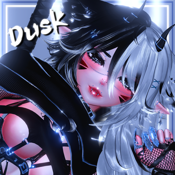 'dusk' vrchat model | VRCFT