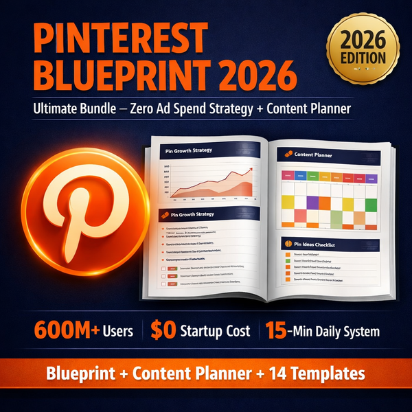 Pinterest Blueprint 2026 Ultimate Bundle
