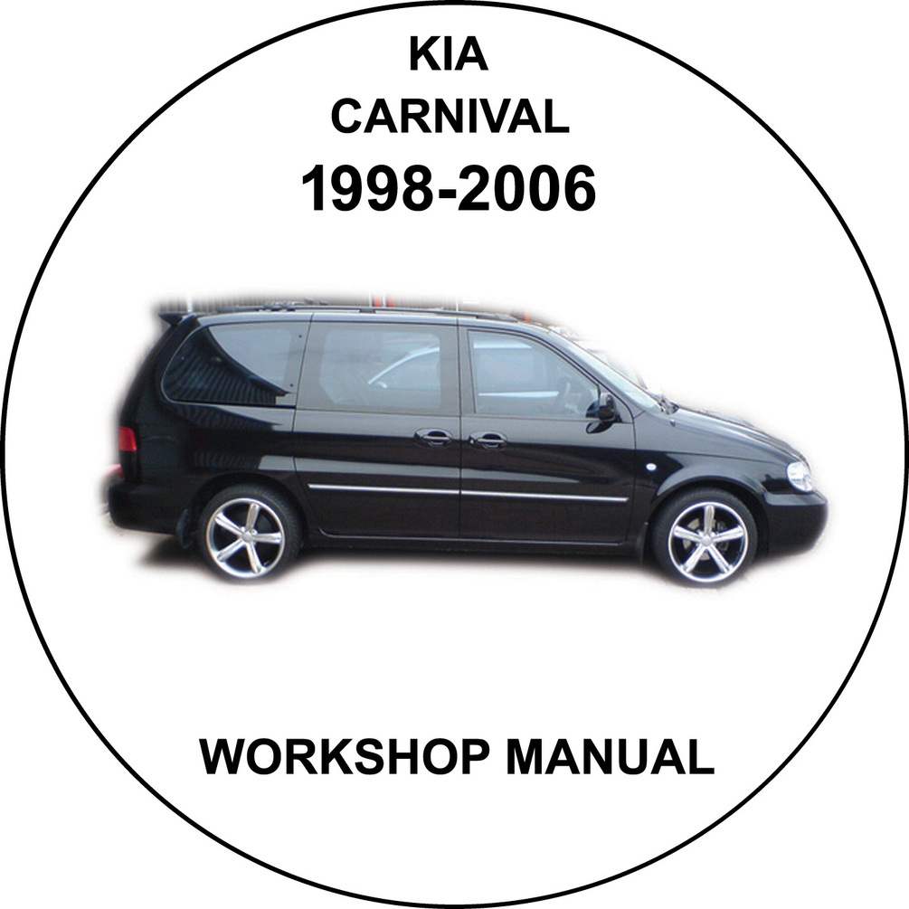 kia carnival 19982006 manual