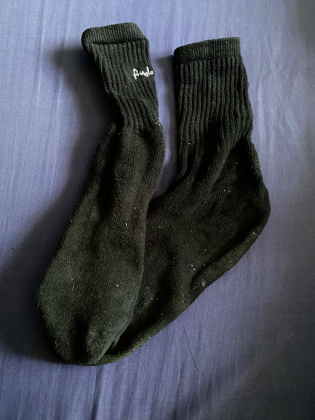 USED Black Gym Socks