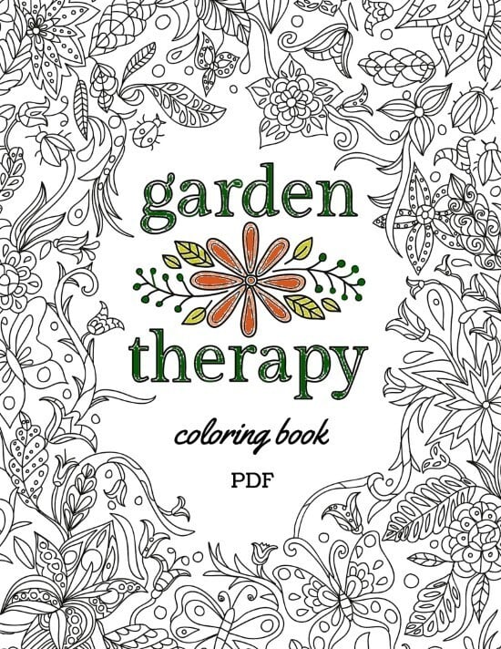 Ultimate Art Therapy - Printable Adult Coloring Book - Sarah Renae