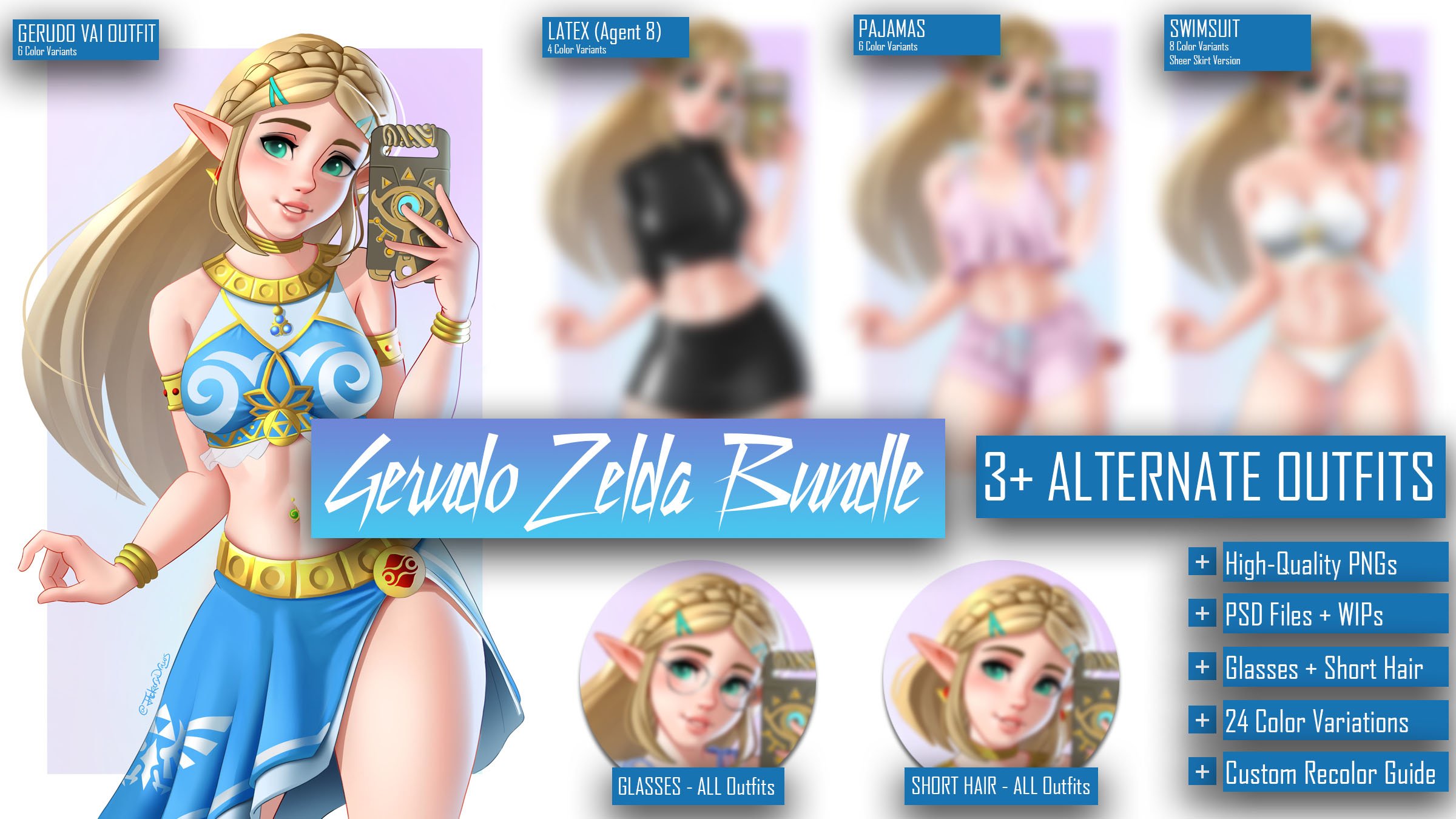 Gerudo Zelda Bundle