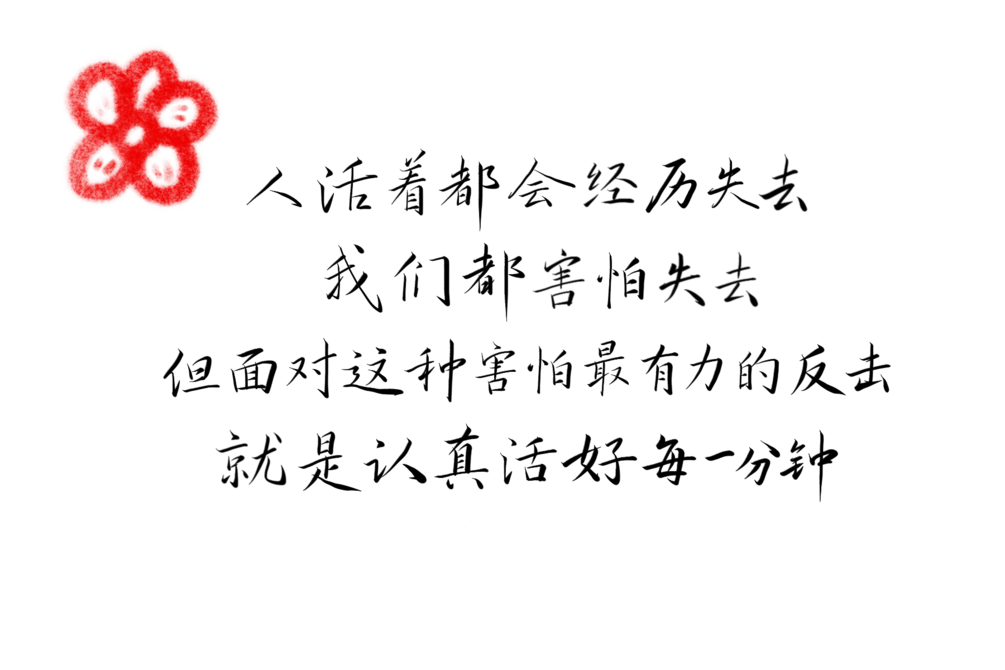 送你一朵小红花台词 Lines of A Little Red Flower