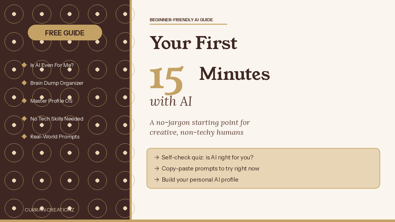 Your First 15 Minutes with AI