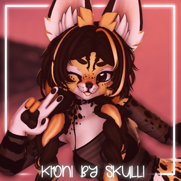 //★ Kioni [PC+QUEST] [FT] - VRChat Furry Avatar