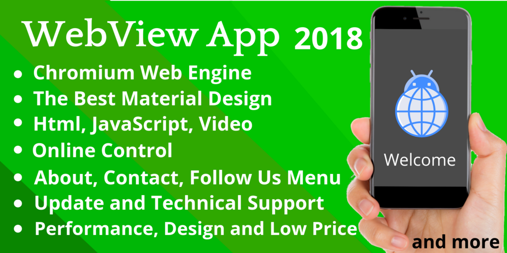 WebView App for Android - 2018