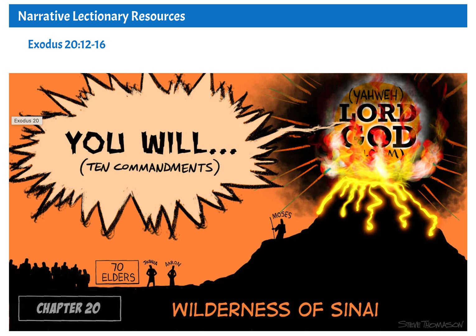 Narrative Lectionary Texts