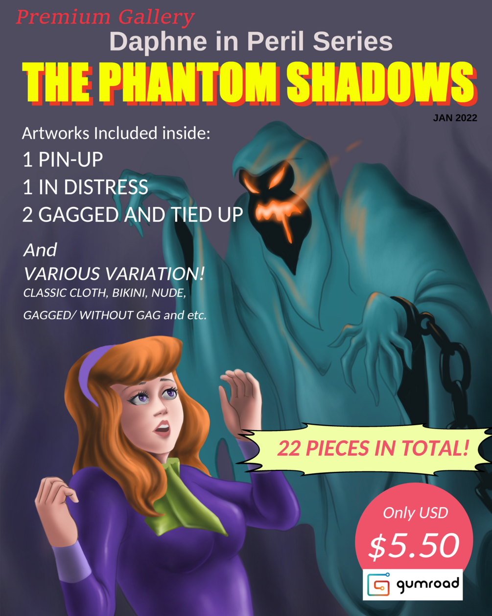 Daphne in Peril Series No. 1 The Phantom Shadows