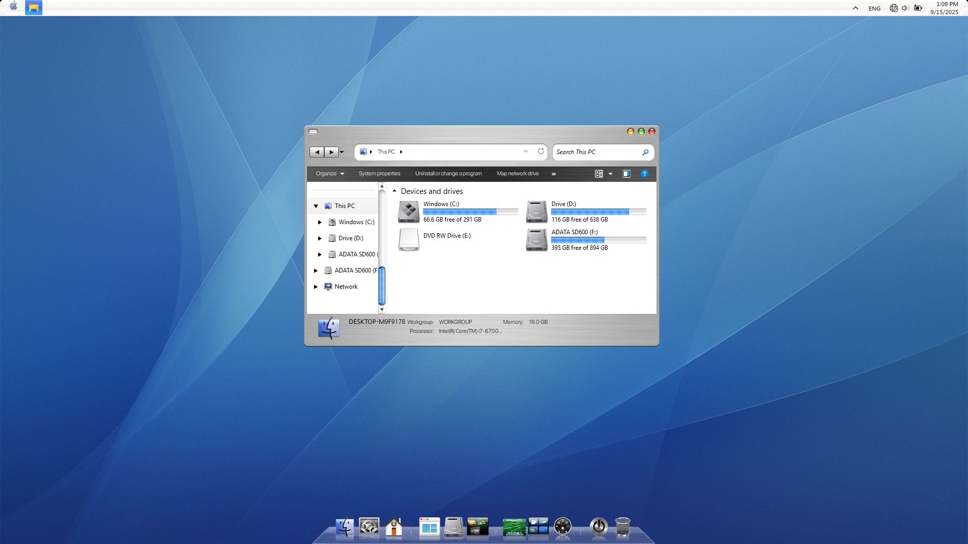 Mac Os X Tiger Skinpack For Windowblinds Skinpacks