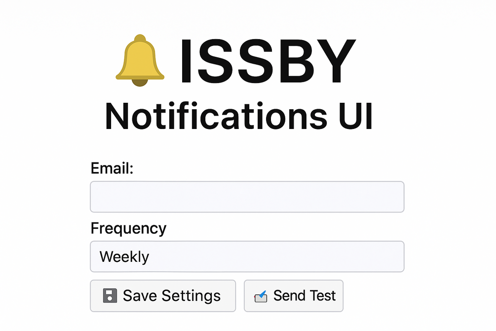 Issby notifications ui