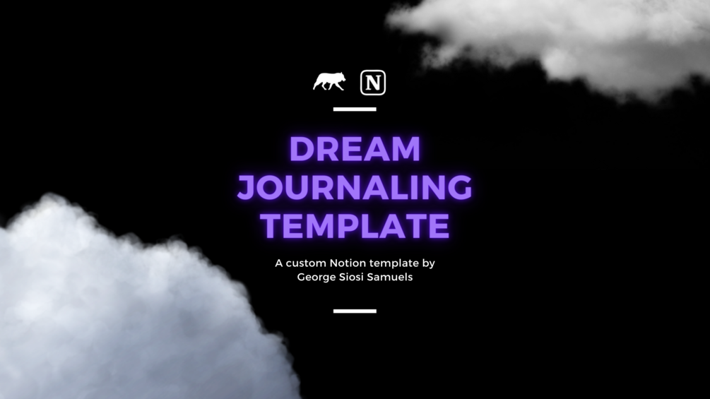 Dream Journaling Notion Template