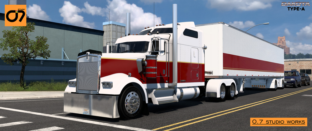 Kenworth W900L Dakota Paint Schemes