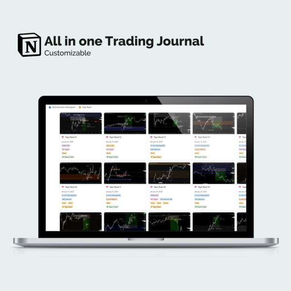 All in one trading journal