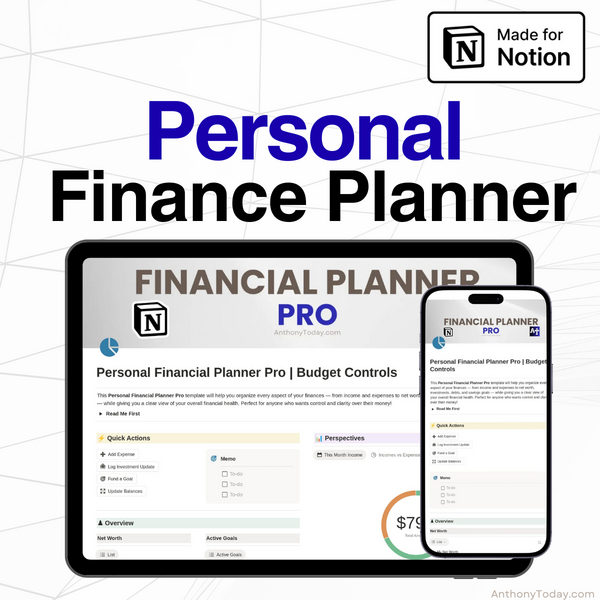 Personal Financial Tracker