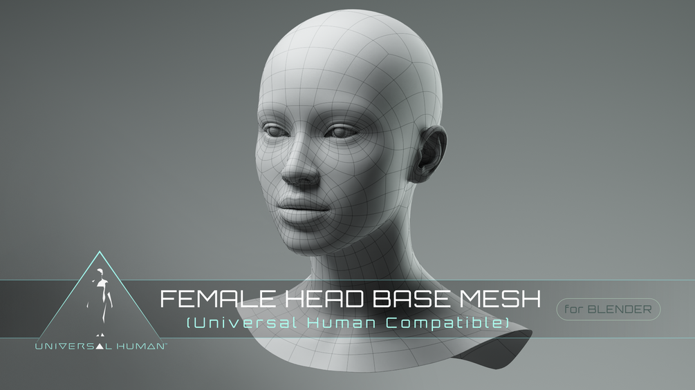 Universal Human Female Base Mesh