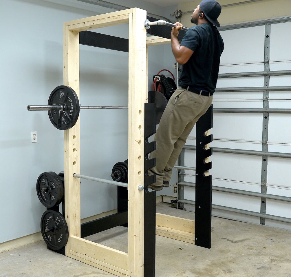 DIY Power Rack Homemade GYM