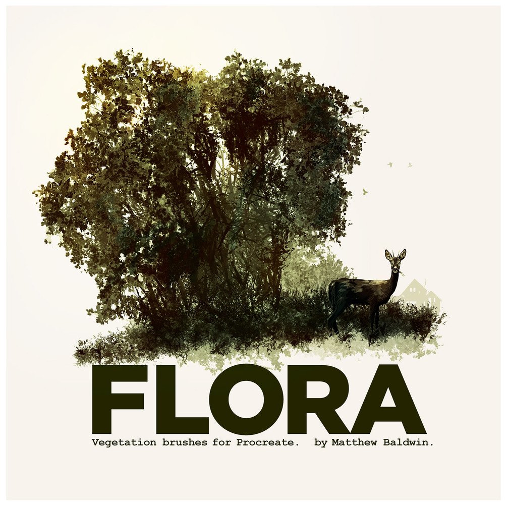 FLORA: Vegetation brushes for Procreate by MattyB